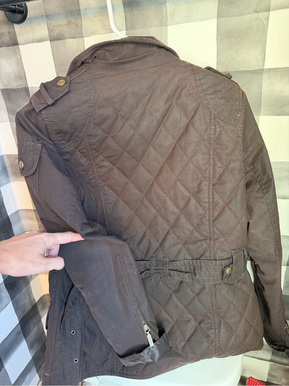 Women’s Barbour Beadnell Jacket Wax Brown - Picture 4 of 6